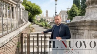 Il nuovo percorso pedonale per i giardini del Campidoglio chiuso dopo 15 giorni, Giannini (Lega): “Si sta sbriciolando”