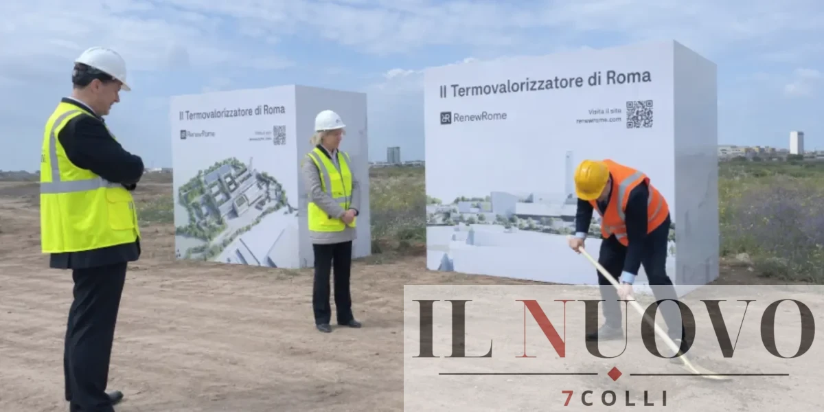 Gualtieri al termovalorizzatore Acea di Santa Palomba