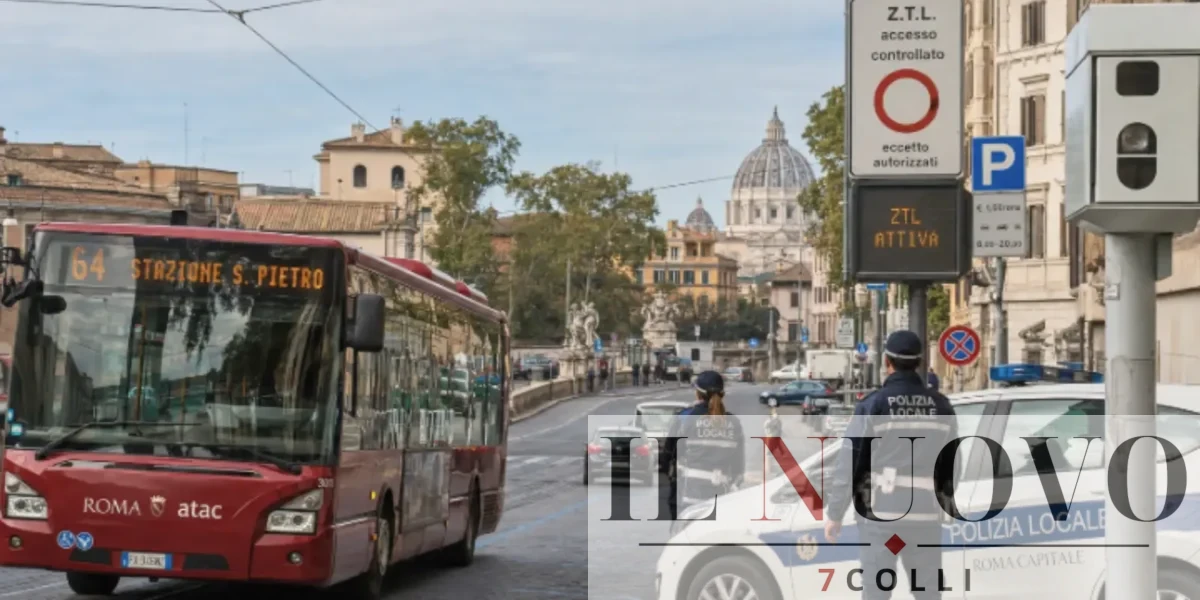 Roma, foto generata con IA