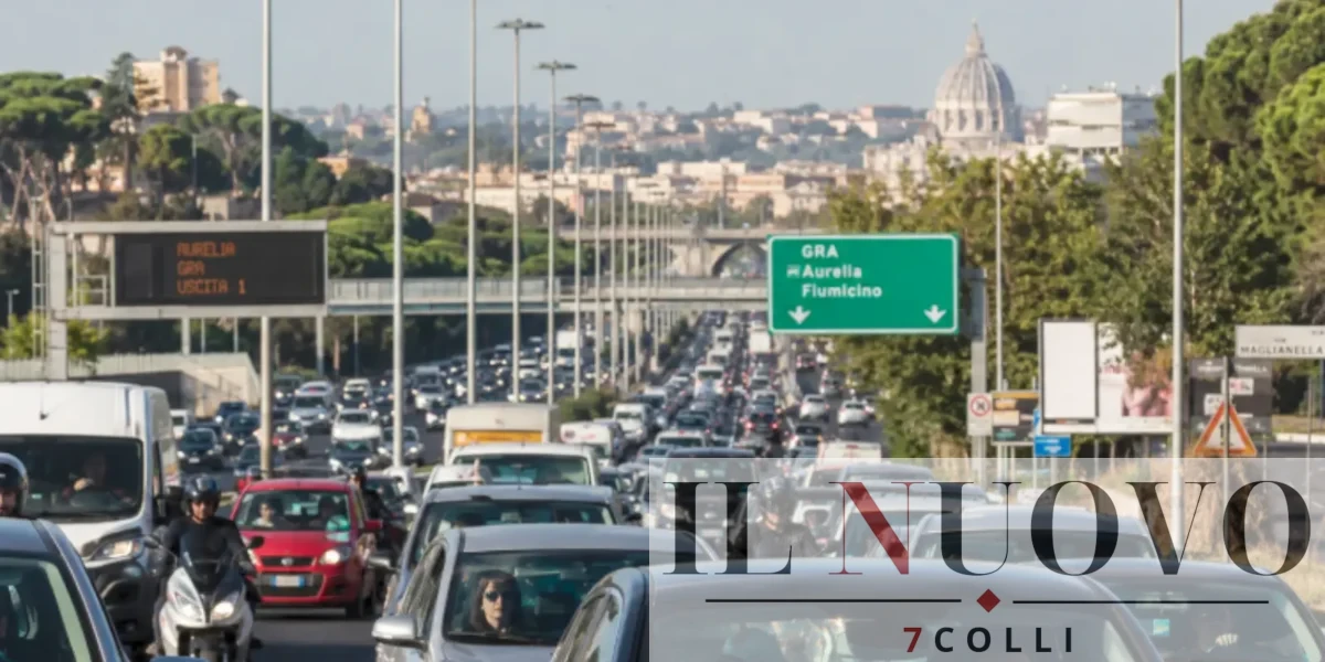 Roma, foto generata con IA