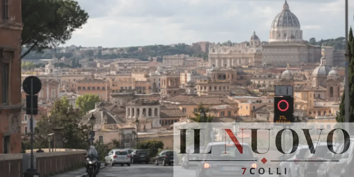 Roma, foto generata con IA