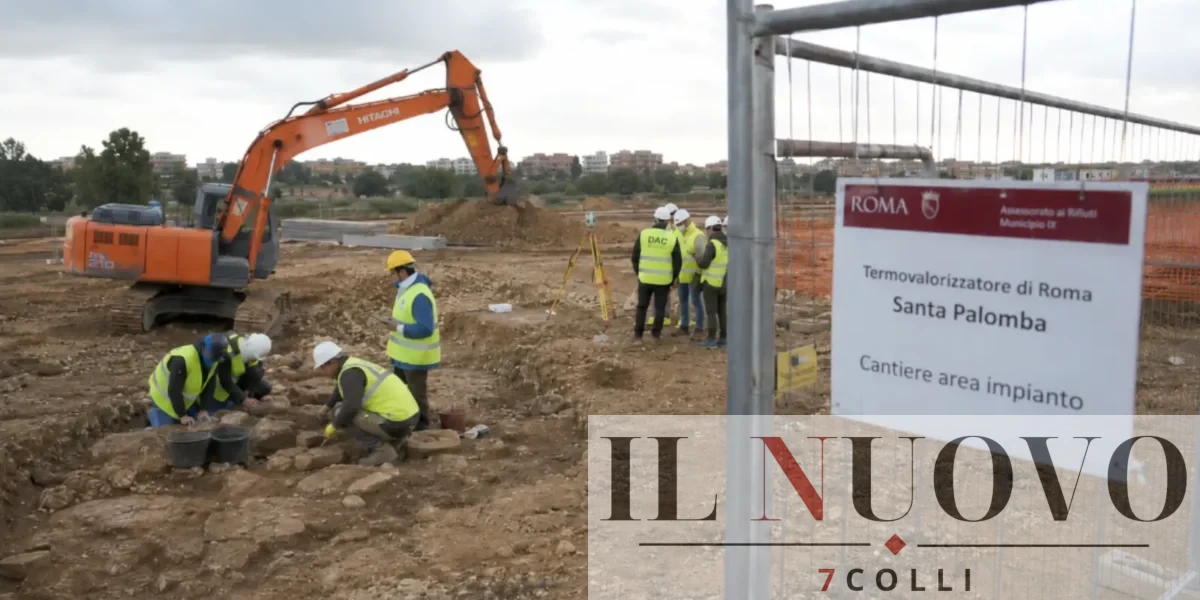 Roma inceneritore - foto generata con IA, non riconducibile al reale cantiere