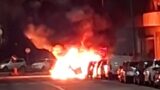 Pomezia, esplosione e incendio nella notte: 4 auto distrutte dalle fiamme (FOTO E VIDEO)