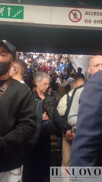 Caos Metro Termini Roma