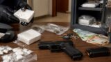 Roma, nasconde il… pacco nelle mutande: 100 grammi di cocaina negli slip e una pistola in cassaforte