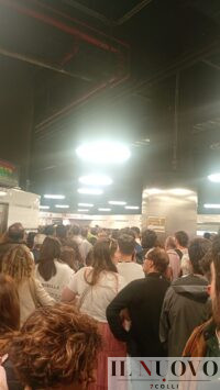 Caos Metro Termini Roma