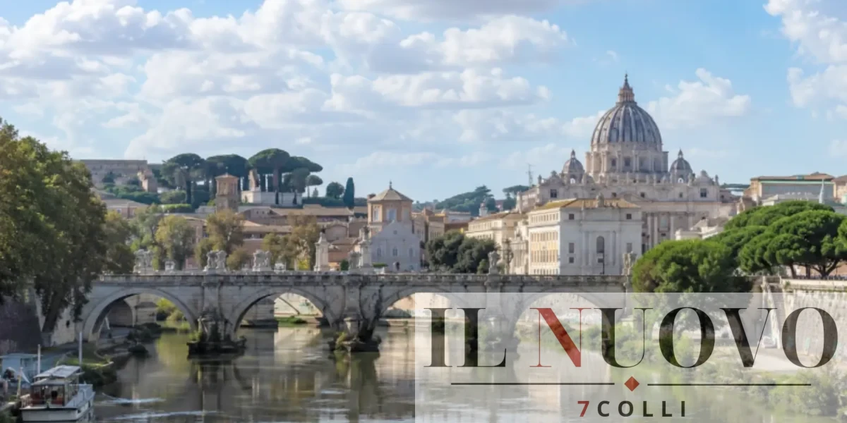 Roma, foto generata con IA