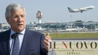 Aeroporto di Fiumicino, Tajani rilancia la quarta pista: “Roma può raddoppiare i passeggeri”