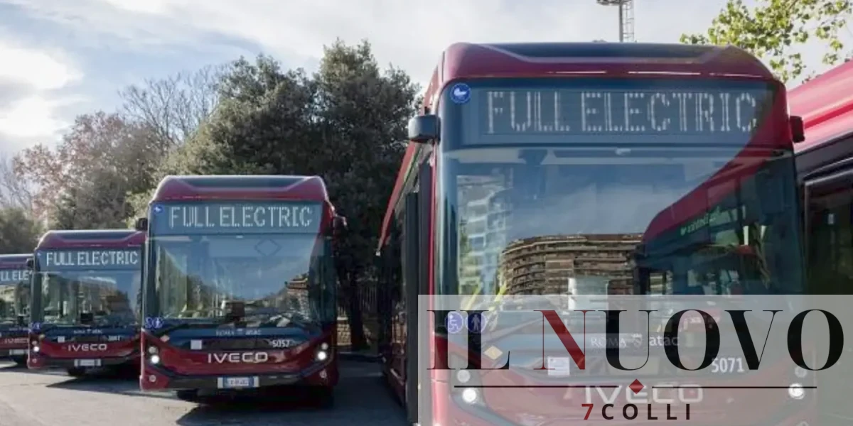 Bus elettrici di Roma
