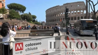 2 Giugno, Roma chiude la fermata Colosseo e lo scambio B-C: deviate 35 linee bus