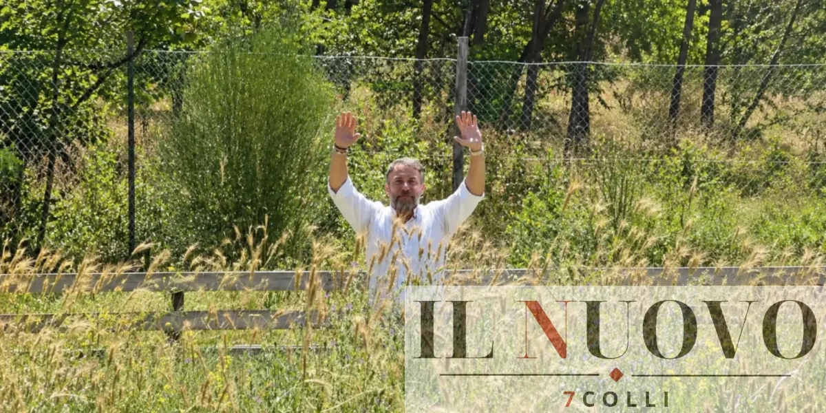 Giannini in un frame del nuovo video