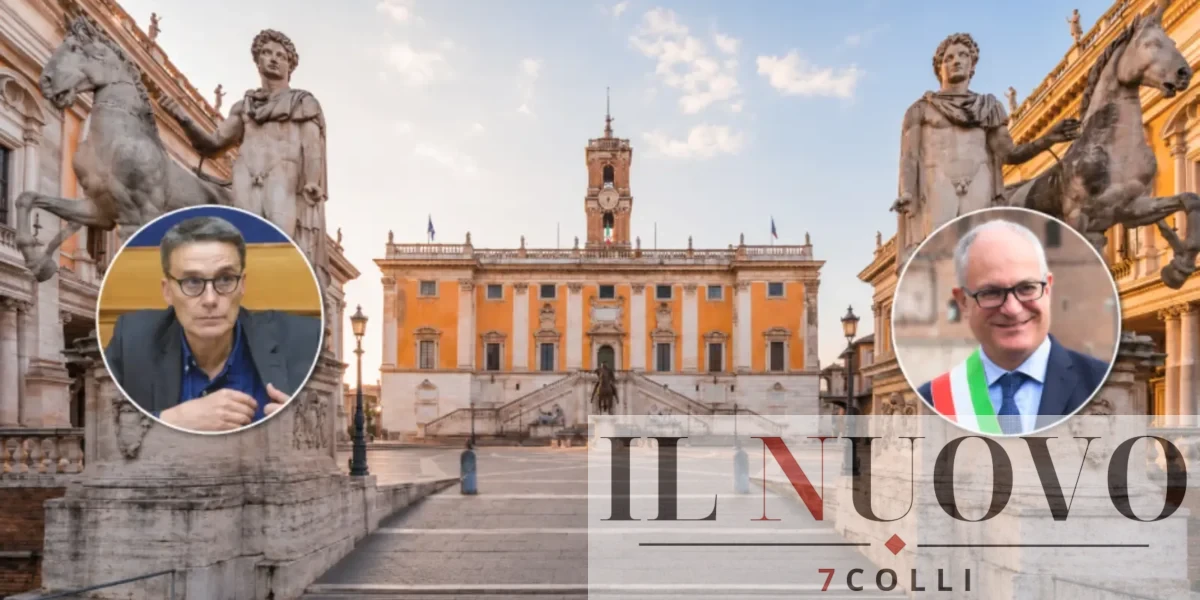 Il Campidoglio, in primo piano Morassut e Gualtieri