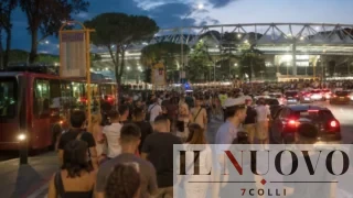 Geolier all’Olimpico, Roma alla prova traffico: metro aperte fino all’1:30 e bus verso lo stadio