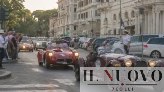Roma si prepara alla 1000 Miglia: auto storiche in passerella, traffico in tilt