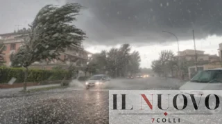 Roma, dal caldo africano alla grandine: l’hinterland travolto da temporali, grandinate e vento
