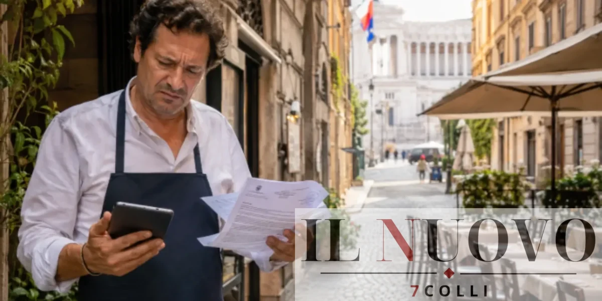 Roma, foto generata con IA