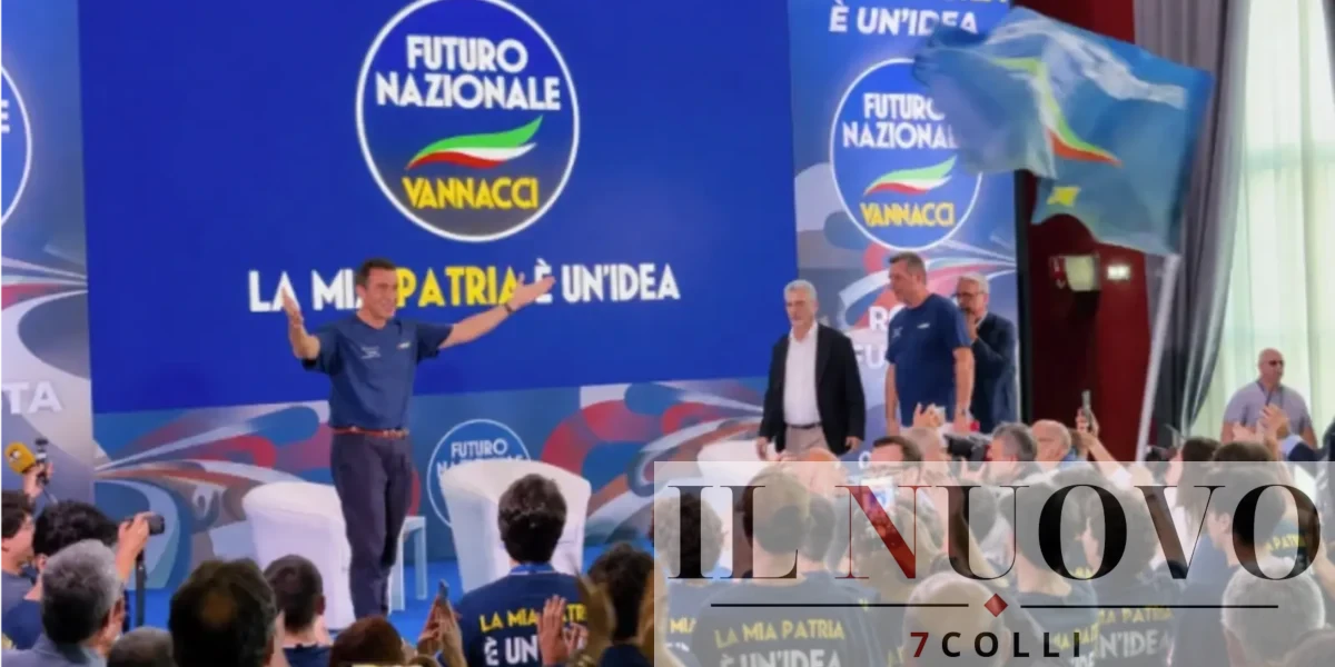 Vannacci all'Eur al Salone delle Fontane