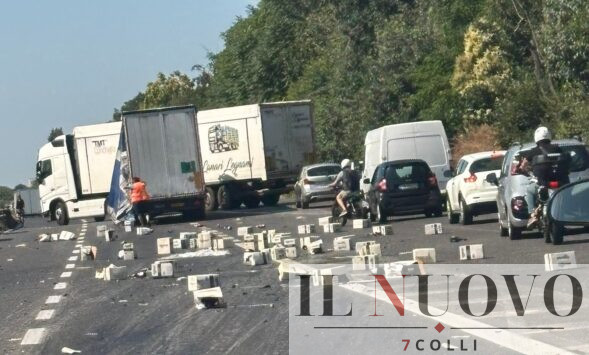 casse vino e spumante sulla Pontina