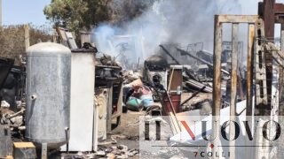 Torvaianica, vigili del fuoco ancora all’opera nella discarica di via Foligno: aria irrespirabile, l’ARPA “Risultati a breve” (FOTO E VIDEO)