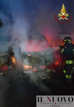 incendio Fiumicino