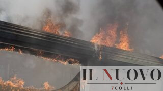 Roma, grosso incendio sul GRA: chiusa una carreggiata, traffico in tilt tra Laurentina e via del Mare