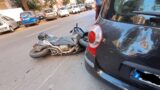 Roma, incidente tra moto in viale Marconi: feriti due centauri, chiusa la strada (FOTO)