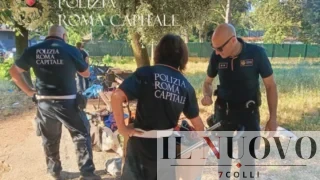 Roma, blitz nel mercato abusivo di via Ugo Ojetti: cibo dai cassonetti e merce sospetta sequestrati