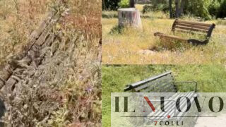 Villa Celimontana, la denuncia di Giannini: “Panchine inghiottite dall’erba e giochi sotto il sole”. Affondo contro Gualtieri (VIDEO)