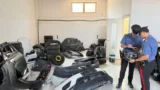 Da Roma a San Cesareo, la fabbrica delle auto rubate: sei arresti