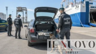 Porto di Civitavecchia, 80 kg di marijuana nascosti in una valigia, tra i vestiti: arrestato il corriere
