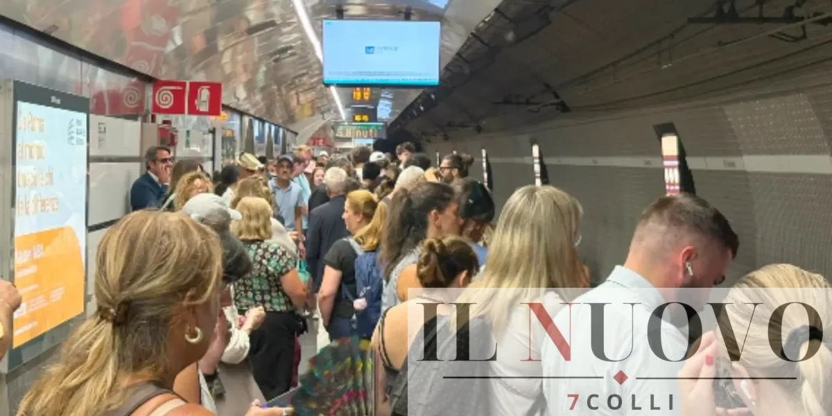 Stazione Termini di Roma, stamattina 9 luglio 2026
