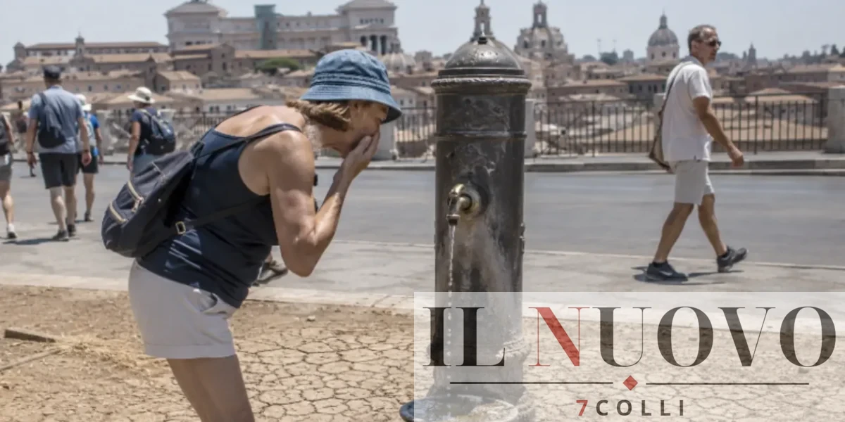 Una nasone, le fontanelle tipiche, di Roma