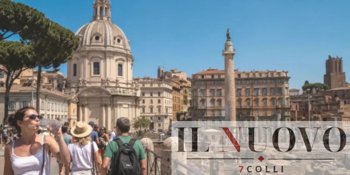 Roma, foto generata con IA