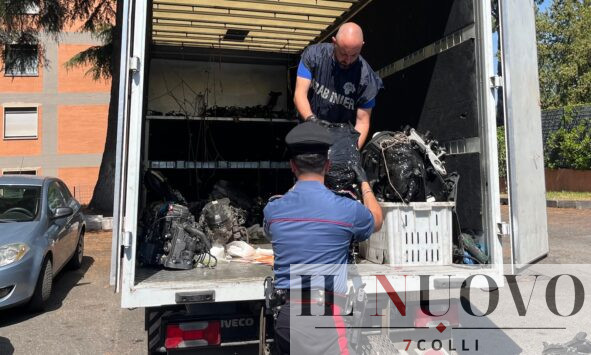 VELLETRI - I Carabinieri intevenuti