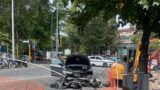 Roma, grave incidente in via Nomentana tra 2 auto e 2 scooter: 4 feriti, 2 sono in codice rosso