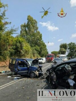 incidente via Appi. a Velletri
