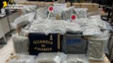 Civitavecchia, sequestrati 231 chili di marijuana: droga nascosta tra rotoli di tessuto, valeva un milione di euro (VIDEO)
