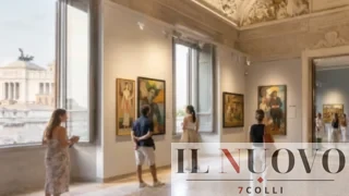 Roma, oltre 50 capolavori della pittura (gratis) a Piazza Venezia: da Boccioni a de Chirico, c’è anche Klimt