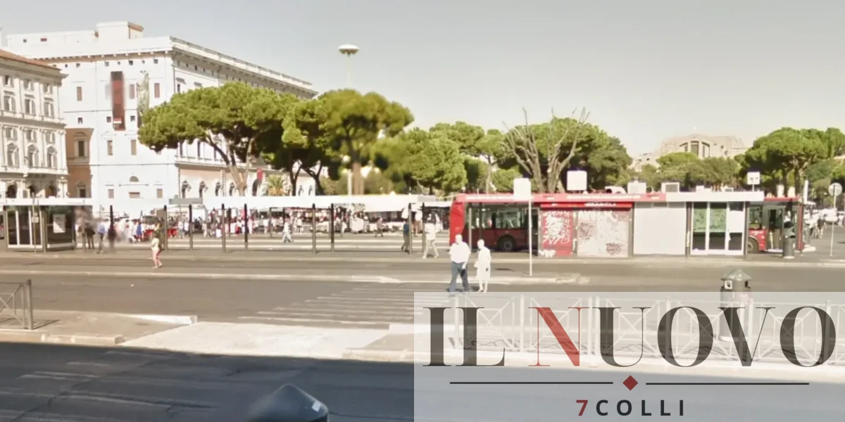 Roma, piazza dei Cinquecento, foto Google Maps - www.7colli.it