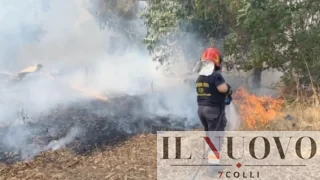 Roma, incendio sulla Pontina: chiusa la carreggiata verso la Capitale, traffico deviato