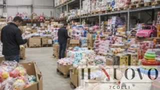 Roma, 120mila giochi bimbi fuorilegge nel magazzino: marchio ‘CE’ illecito, scatta il maxi sequestro