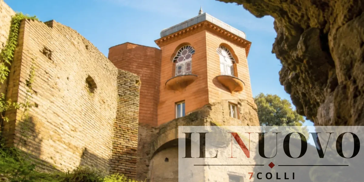 Roma, villa Torlonia, la torre moresca