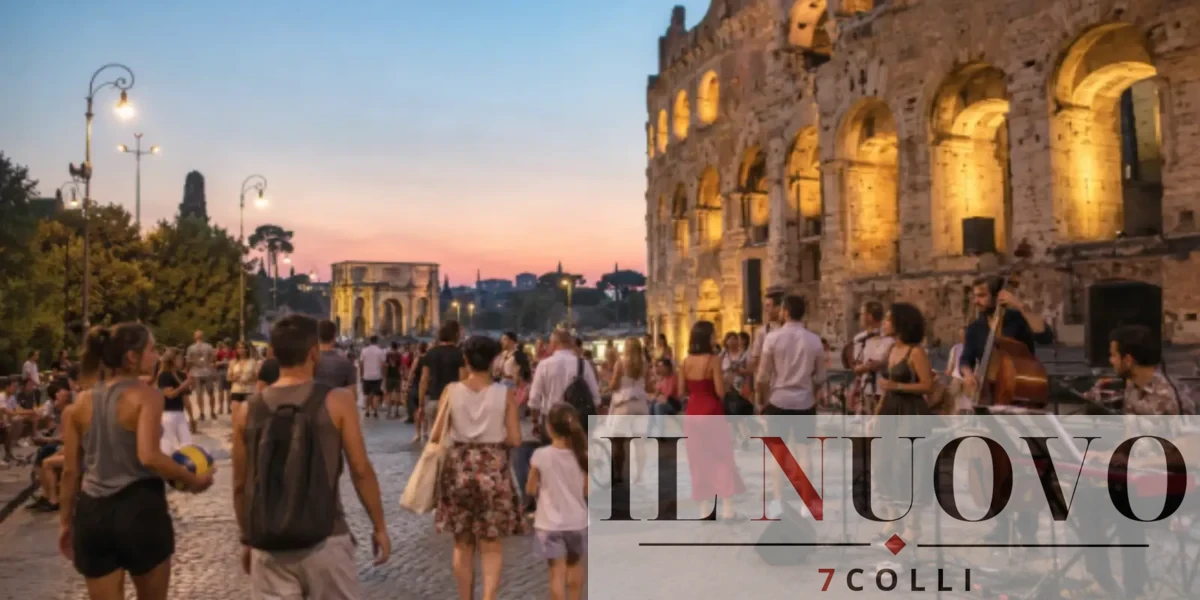 Roma, foto generata con IA