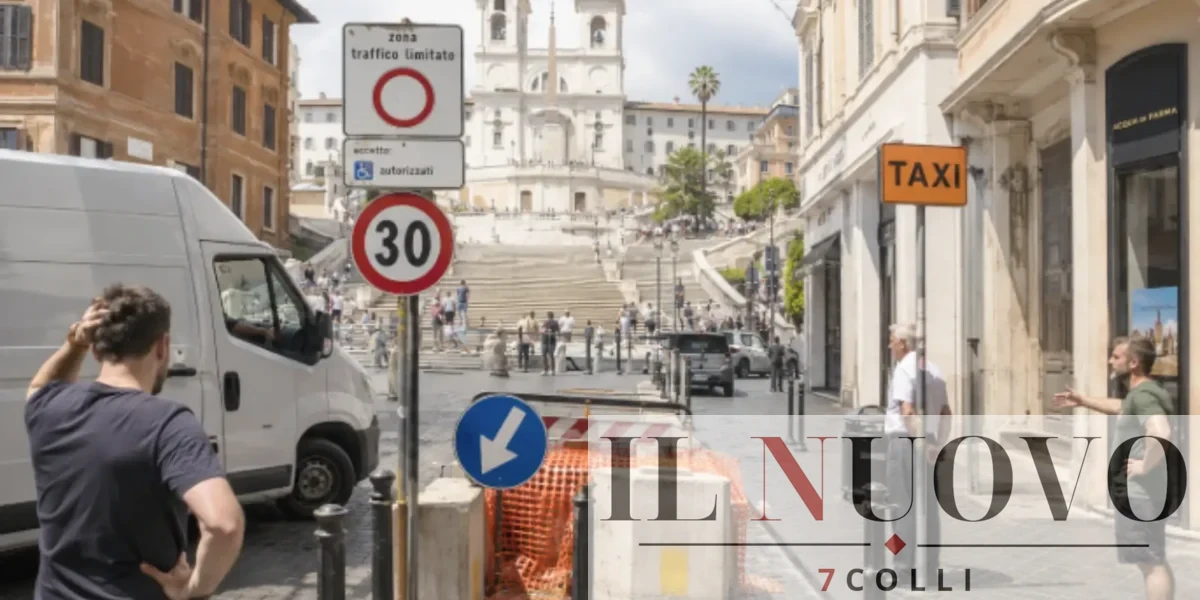 Roma, foto generata con IA, del tutto generica e non collegata all'articolo