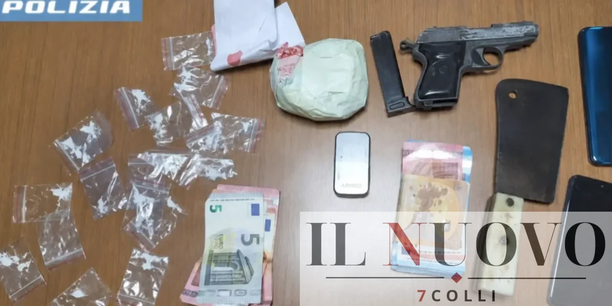 Roma, Polizia in azione, il materiale sequestrato