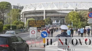 Roma, rivoluzione intorno all’Olimpico, strade liberate dalle auto e sosta riservata ai tifosi: ecco per quanto resterà in vigore