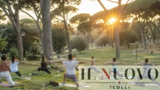 Roma, yoga gratis al tramonto a Villa Pamphilj: lezioni per tutta l’estate. Come partecipare