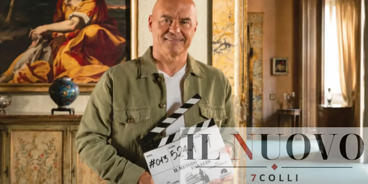 Zingaretti sul set