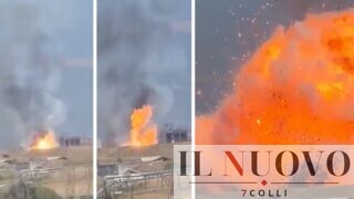 Colleferro, incendio e poi il boato: esplode la fabbrica di munizioni ex Simmel Difesa (VIDEO)