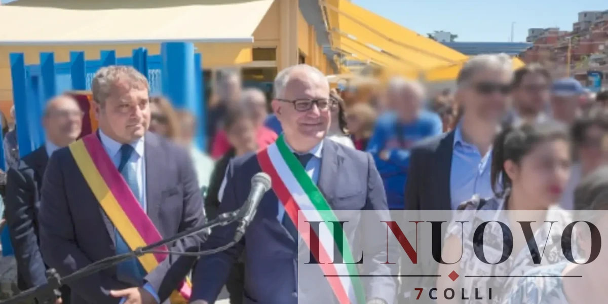 Il sindaco Roberto Gualtieri durante l’inaugurazione del mercato rionale Colli Aniene–Tiburtino Sud, riqualificato in viale Sacco e Vanzetti, il 17 maggio 2025
